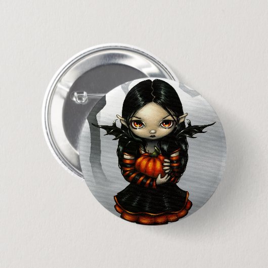 Button "Pumpkin Pixie" (Voorkant /achterkant)