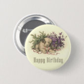  Button Puppy Birthday (Voorkant /achterkant)