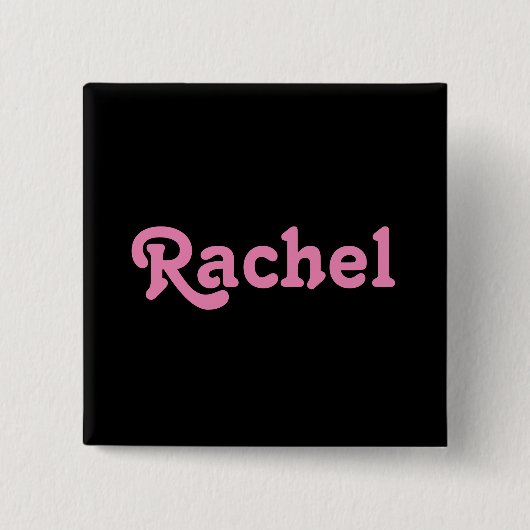 Button Rachel (Voorkant)