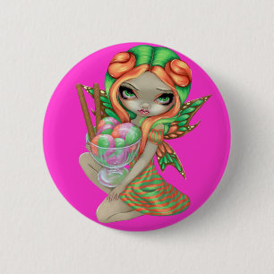 Button "Rainbow Sherbet Fairy"