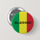Button Rastafari-Segen 3 (Voorkant /achterkant)