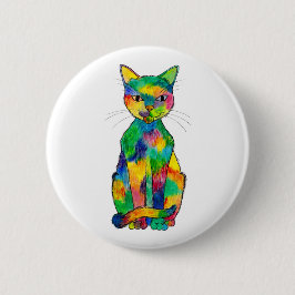Button regenboogkat