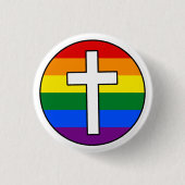 Button regenboogkruis (Voorkant)