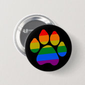 Button regenboogpaws (Voorkant /achterkant)
