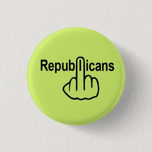Button Republikeinen omdraaien