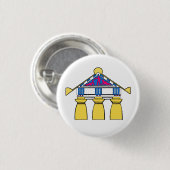 Button Robert Venturi Eclectic Houses (1 op 5) (Voorkant /achterkant)