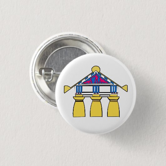 Button Robert Venturi Eclectic Houses (1 op 5) (Voorkant /achterkant)