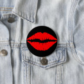 Button rode lips (In situ)