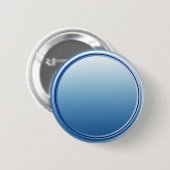 BUTTON ROND blauwe gradiënt + jouw tekst (Voorkant /achterkant)