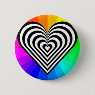 Button rond hart