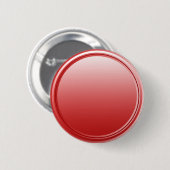 BUTTON ROND rode gradiënt + jouw tekst (Voorkant /achterkant)