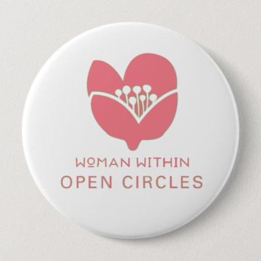 Button, Ronde aanpasbaar Ronde Button 4,0 Cm (Voorkant)