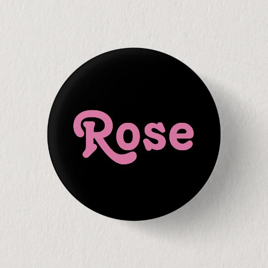 Button Roos (Voorkant)