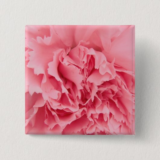 Button roze anjer dicht bij (Voorkant)