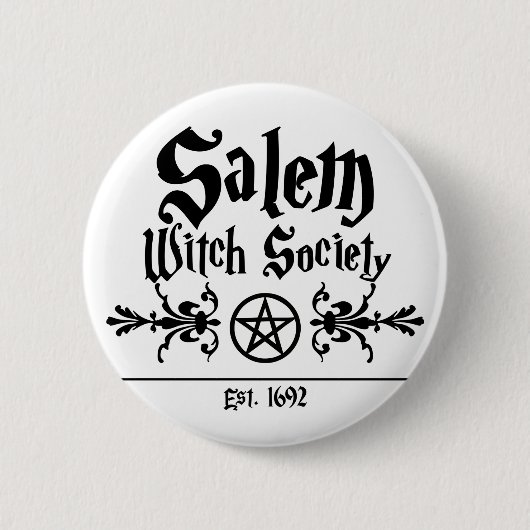 Button Salem Witches Society (Voorkant)