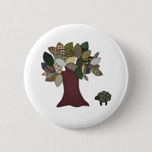 Button schapen en bomen