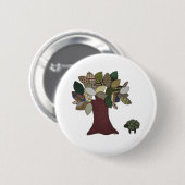 Button schapen en bomen (Voorkant /achterkant)
