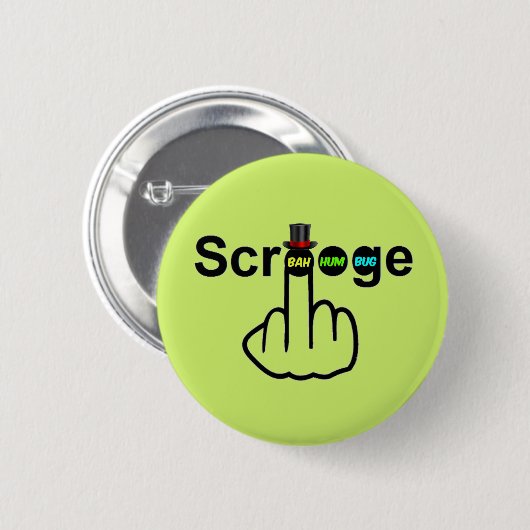 Button Scrooge Flip (Voorkant /achterkant)