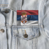 Button Servië-vlag (Insitu)