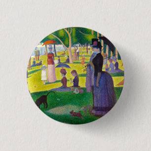 Button Seurat La Grande Jatte