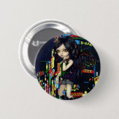 Button "Shinjuku Angel" (Voorkant /achterkant)