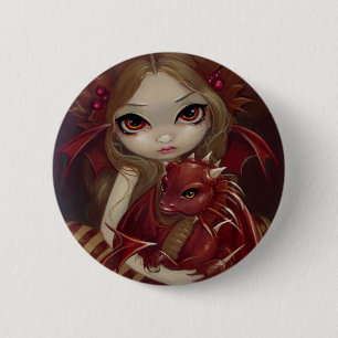 Button "Sienna Dragonling"