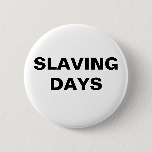 Button-slavendagen Ronde Button 5,7 Cm (Voorkant)