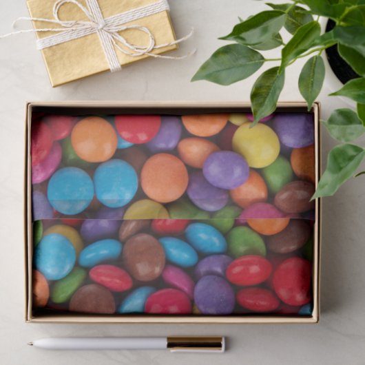 Button Snoep Tissuepapier (Geschenk)