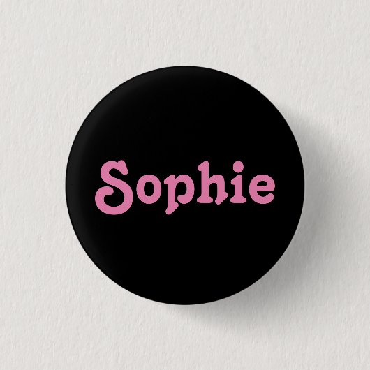 Button Sophie (Voorkant)