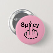 Button Spicy Flip (Voorkant /achterkant)