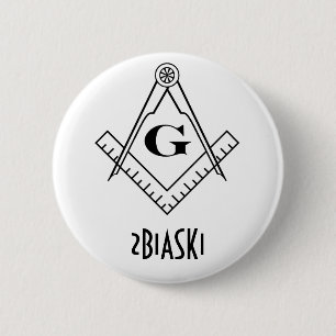 Button Square and Compass