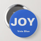 BUTTON, STEM BLAUWE Button (Voorkant /achterkant)