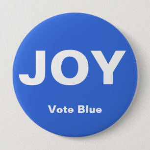 BUTTON, STEM BLAUWE Button