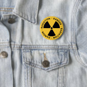 Button stralingssymbool (In situ)