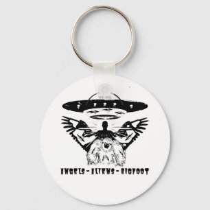 Button Style Sleutelhanger