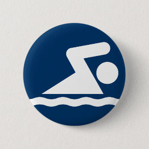 Button Swim Symbol