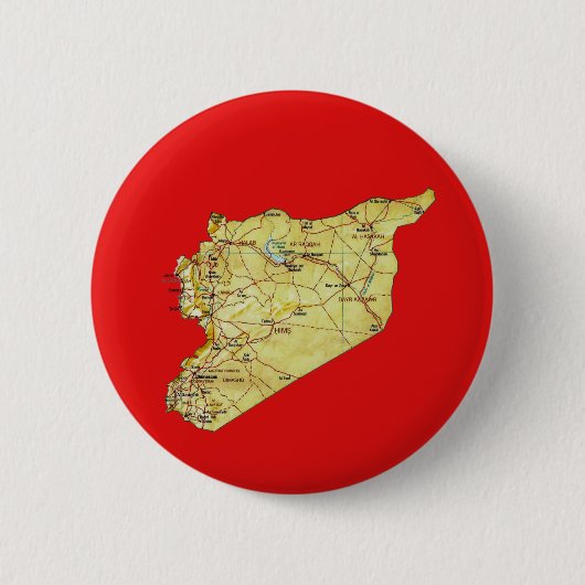 Button Syrische kaart (Voorkant)
