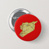 Button Syrische kaart (Voorkant /achterkant)