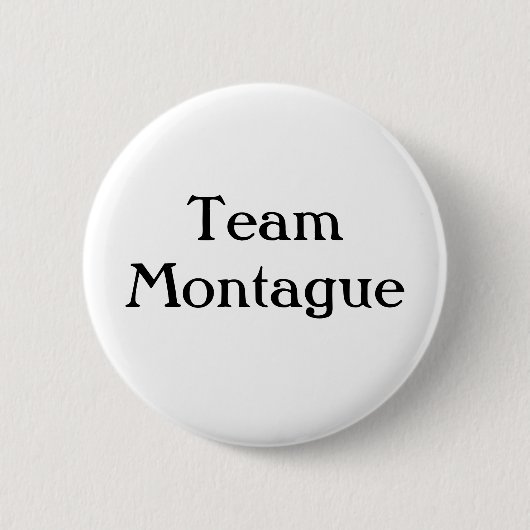 Button "Team Montague" (Voorkant)