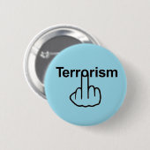 Button Terrorisme Flip (Voorkant /achterkant)