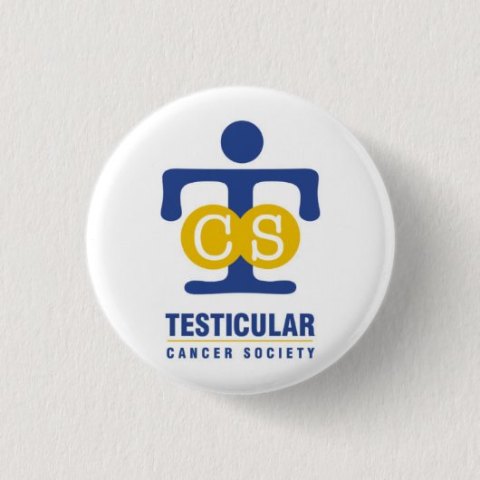 Button Testicular Cancer Society (Voorkant)