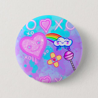 Button "The World of Cutie Pie Kawaii"
