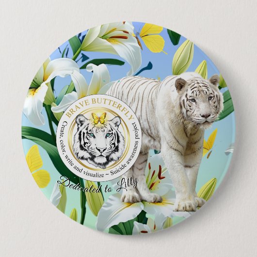 Button Tiger (Voorkant)