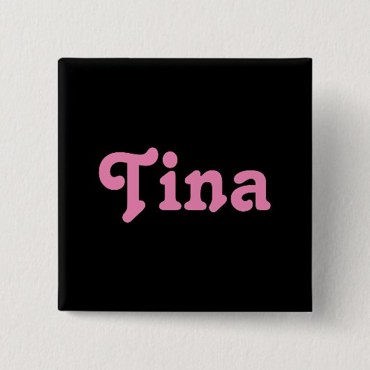 Button Tina (Voorkant)