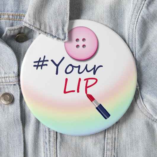 Button uw Button rond uw lip (In situ)
