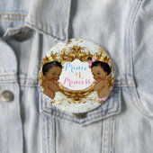 Button van Afrikaanse prins of prinses (In situ)