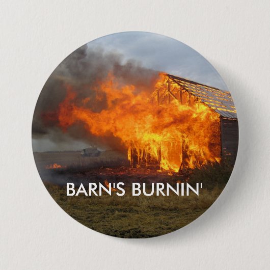 Button van Barn's Burnin (Voorkant)