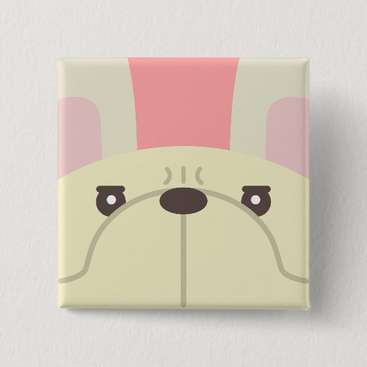 Button van Bulldog (Voorkant)