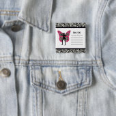 Button van Collectie voor zebraafdruk (In situ)