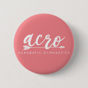 Button van de Acrobat Gymnastiek